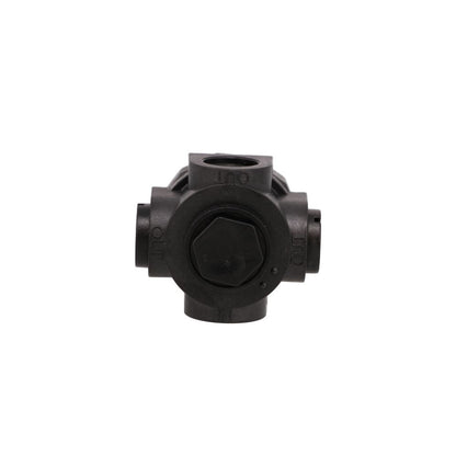 Watts P60-M1-4V-25 Miniature Plastic Water Pressure Regulator - 4 Port - 1/4″ NPT 0-25 PSI