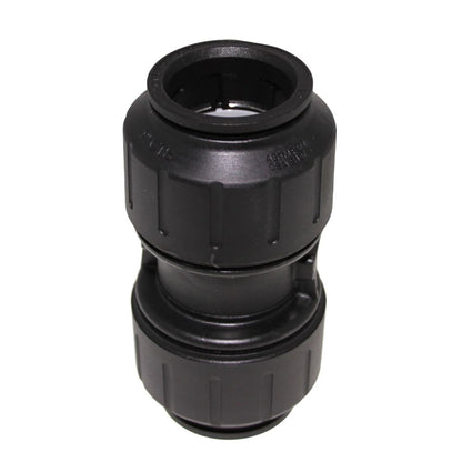 John Guest Black Coupler - 1 CTS