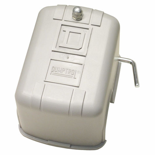 Square D Pressure Switch, Low Pressure 30/50 Adjustable, DPST, Diaphragm 1/4 FPT