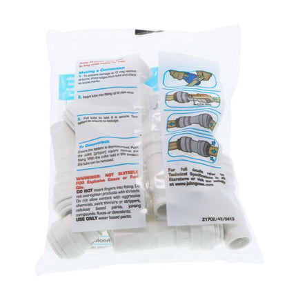 John Guest Reducer Stem Polypro - 5/8 OD [1/2 CTS] Stem x 1/2