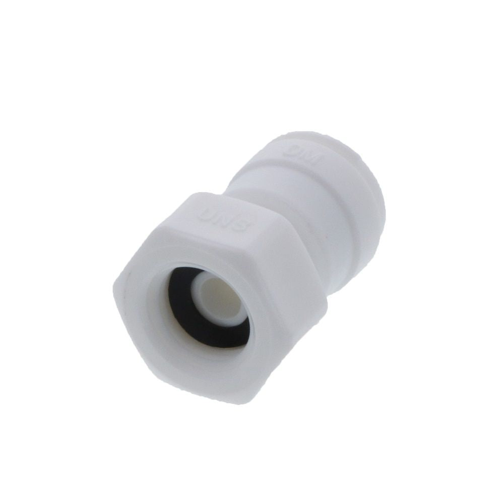 DMfit Female Faucet/Refrigerator Connector - 1/4" Push-in x 7/16-24 UNS