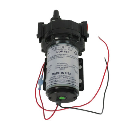 Aquatec 5502-1E67-M668 - 5 Chamber Diaphragm Self Priming Pump 12 VDC 3.4 GPM