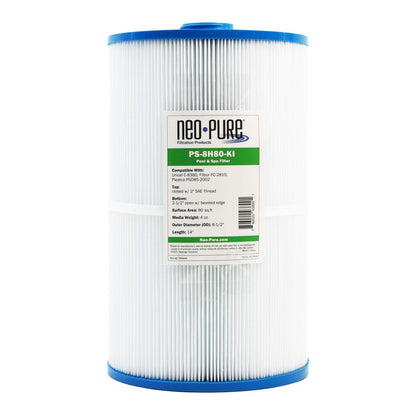 Neo-Pure PS-8H80-KI Pool and Spa Filter 8-1/2" x 14"