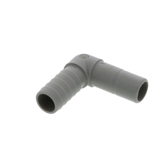 Parker A4TEB4 TrueSeal Acetal Tube Elbow Connector 1/4" Barb x 1/4" OD Stem