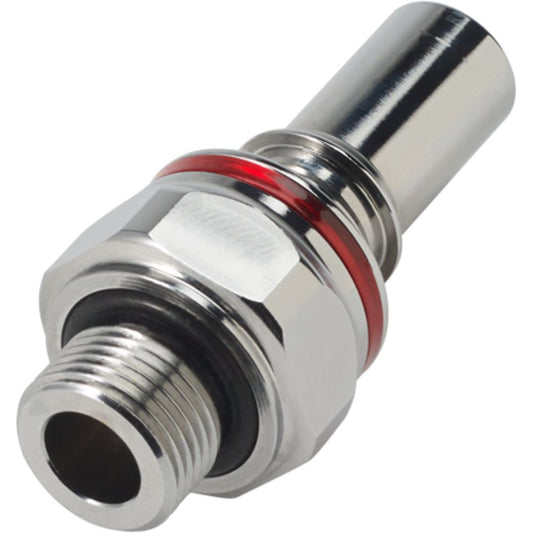 Colder LQ6D47006RED Everis 3/8" G-Thread/BSPP Valved Liquid Cooling Connector Insert, Warm Red