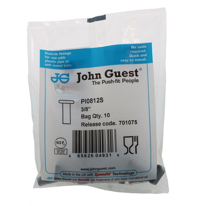 John Guest Plug - 3/8