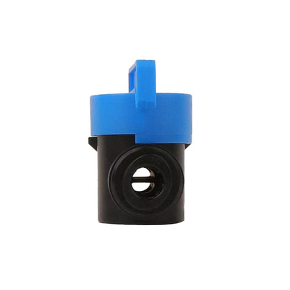 NeoFit - Acetal Black Shut-Off Valve Male NPTF 3/8" x 3/8" NPTF