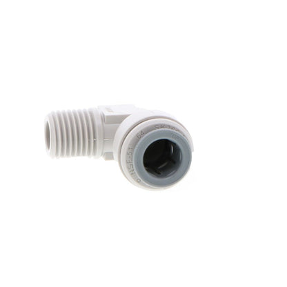 John Guest Fixed Elbow NPTF - 3/8 x 1/4  NPTF