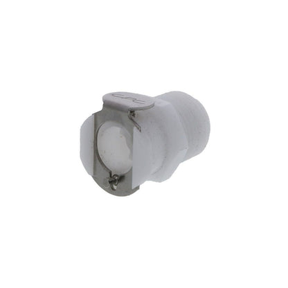 PLCD10006BSPT Valved Male Thread Coupling Body 3/8 BSPT