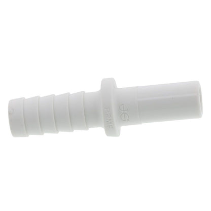 John Guest Polypro Tube to Hose Stem - 3/8 OD Stem x 3/8 ID Barb
