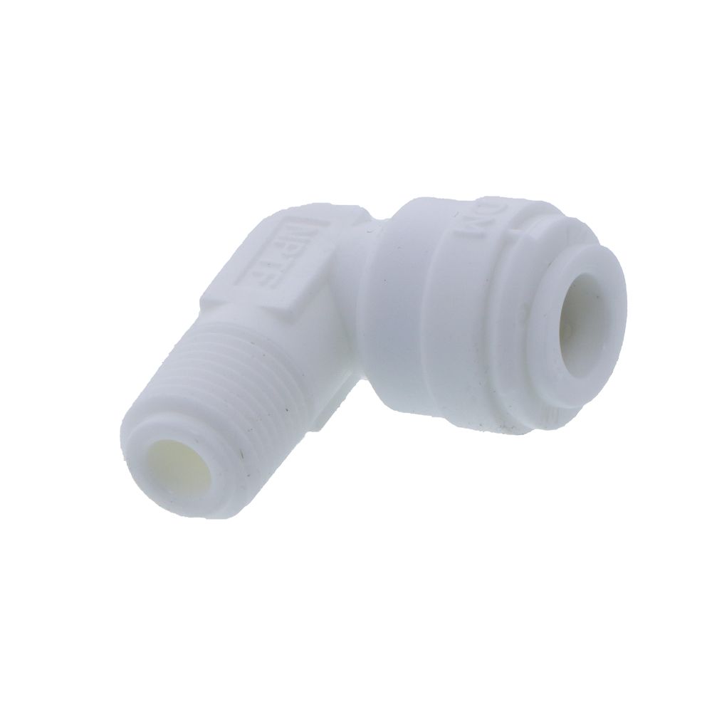 DMfit Elbow Male Connector - 1/4" Push-In x 1/8" NPTF