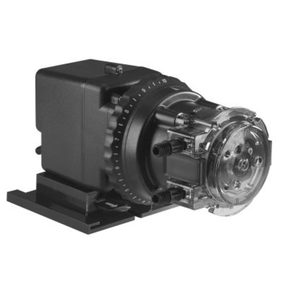 Stenner Classic Series Single Head Adjustable Output Pump [100psi] .8 to 17GPD 120V/60HZ 1/4W Santoprene