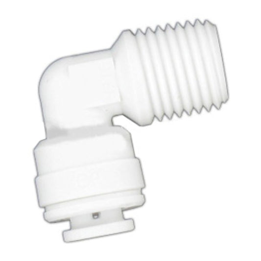 Elbow Check Valve Stainless Steel - 1/4" Push-in x 1/4" MPT