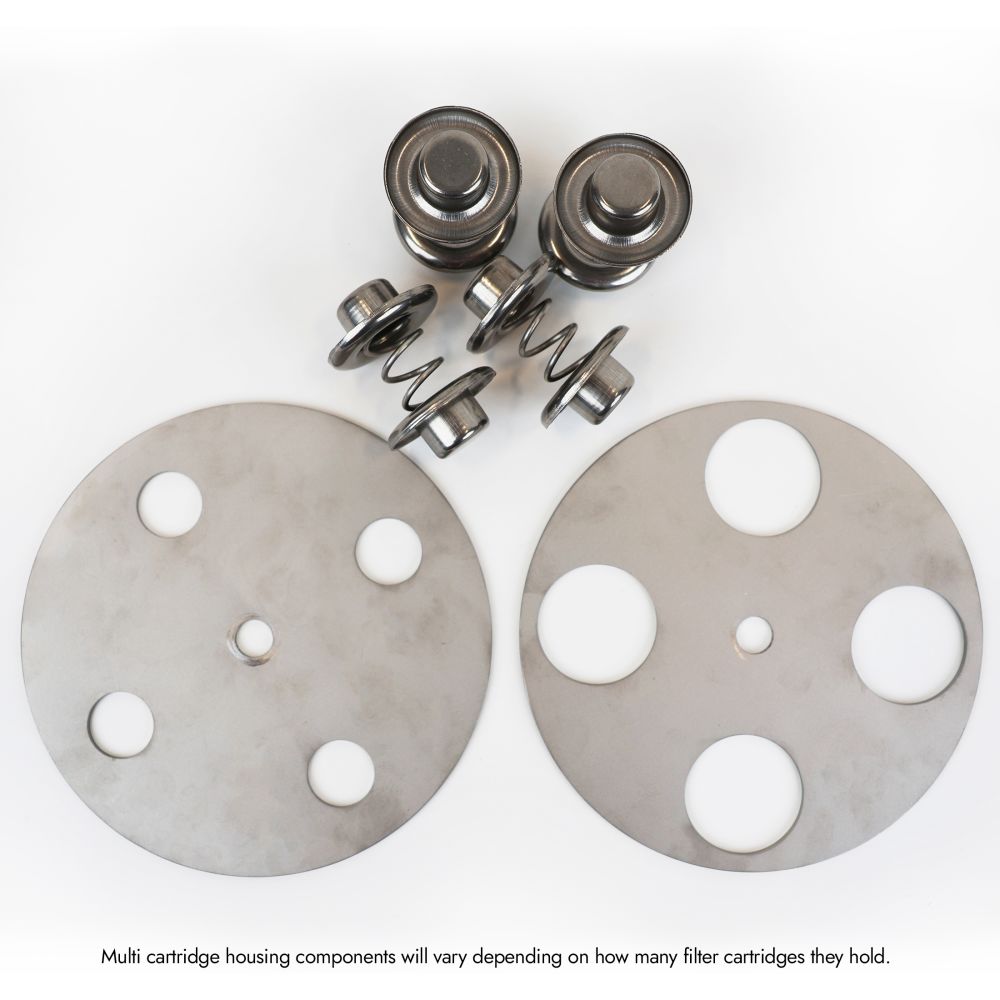 Neo-Pure BCM12 40" Multi-Cartridge Stainless Steel Housing