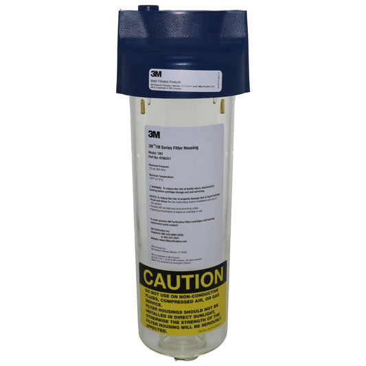 3M 1M Series 10" Clear Housing w/ 3/4" NPT connection