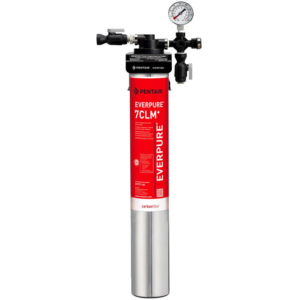 Everpure QC7I Single-7CLM PLUS Chloramine Reduction Filter System EV9771-11