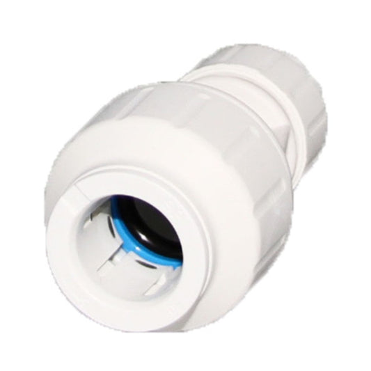 John Guest Reducing Union Connector - 15mm x 10mm