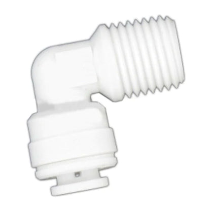 Male Elbow Check Valve Stainless Steel - 1/4" Push-in x 1/8" MPT