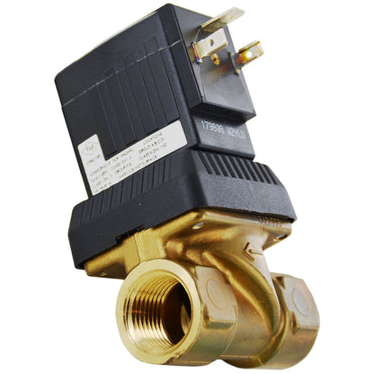 Burkert 2-Way Solenoid Valve Normally Closed 1/2 FPT 240V