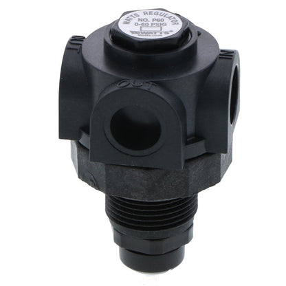 Watts P60 Series Miniature Plastic Water Pressure Regulator - 2 Way - 1/4" FNPT 0-25 psi