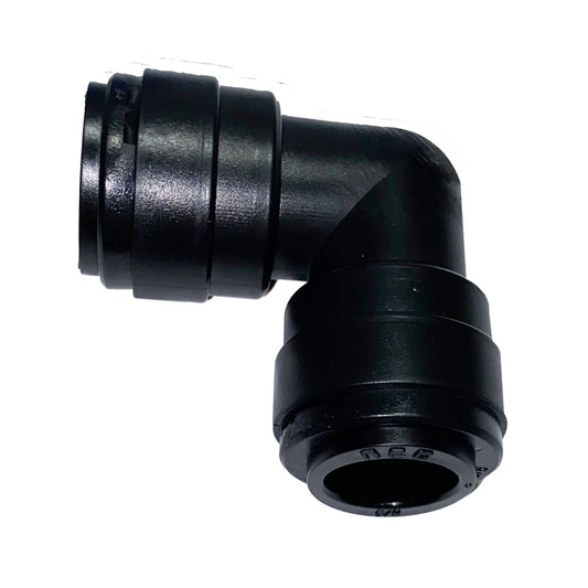 NeoFit - Acetal Black Union Elbow 1/2" CTS [5/8" OD]