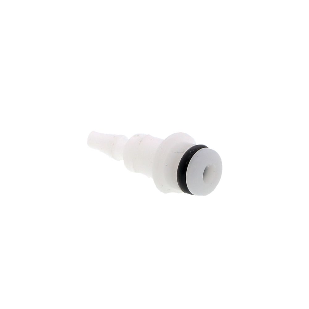 TMFM3MWHT Non-Valved Hose Barb Fitting Insert 3mm ID Barb
