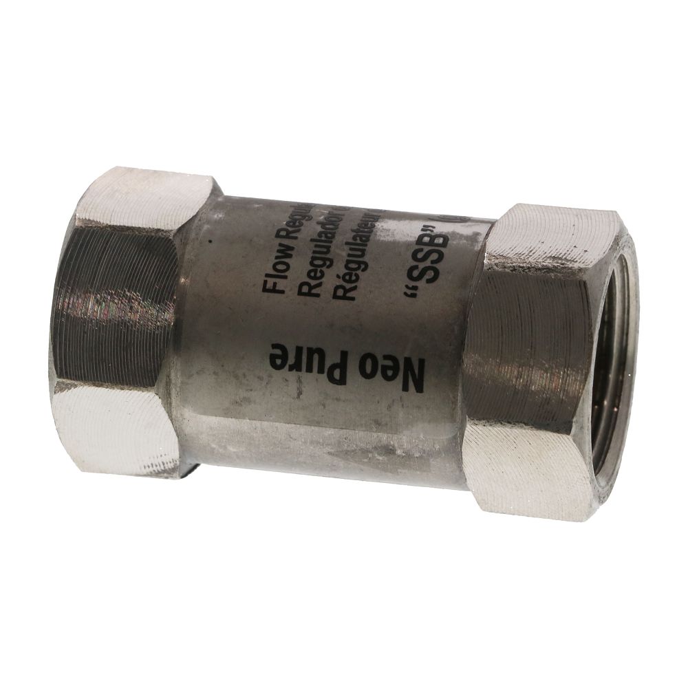 Neo-Pure Stainless Steel  Flow Control 4 GPM SS - 1/2 FPT