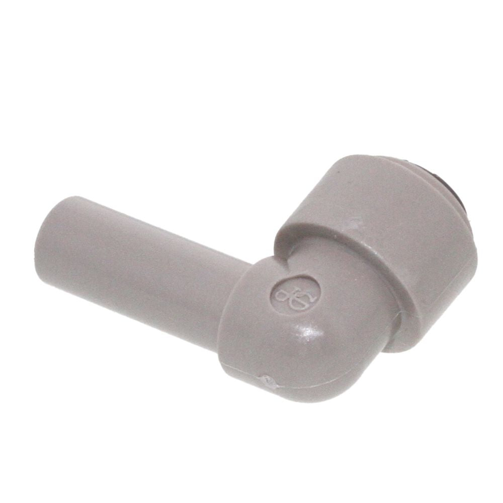 John Guest Stem Elbow Connector - 3/8 Stem x 1/4