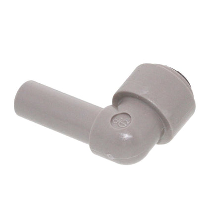 John Guest Stem Elbow Connector - 3/8 Stem x 3/8