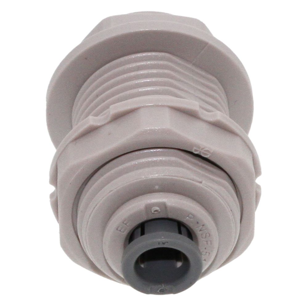 John Guest Bulkhead Union - 1/2 x 1/2