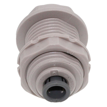 John Guest Bulkhead Union - 3/8 x 1/4