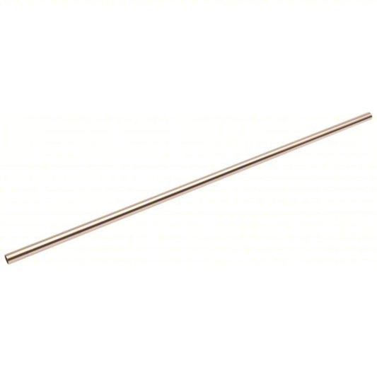 Rigid Copper Tubing, 1/4" ID, 4" Length, Type K