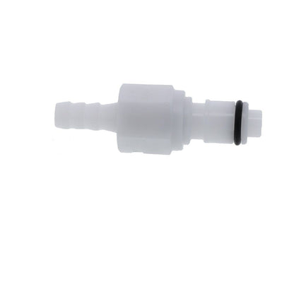 Colder APCD22004 NSF Valved In-Line Hose Barb Coupling Insert 1/4 ID Barb [42600]