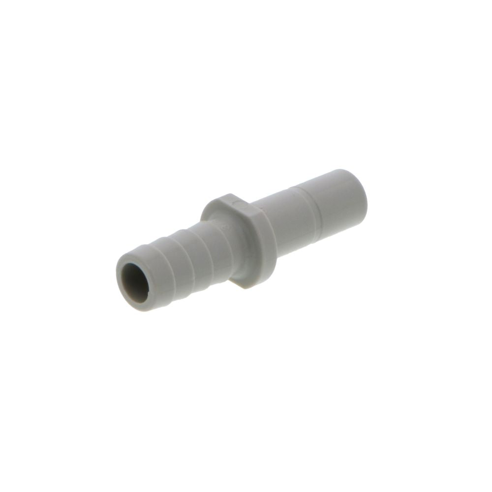DMfit Stem Barb Straight Connector - 3/8" OD Stem x 3/8" ID Barb