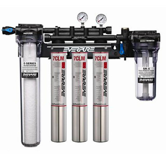Everpure High Flow CSR Triple 7CLM Chloramine Reduction Filter System