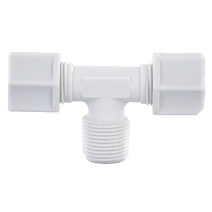 JACO 60-4-4-N-O Nylon Male Branch Tee 1/4 OD Tube x 1/4 MPT