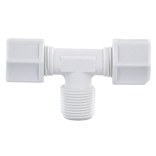JACO 60-6-4-N-O Nylon Male Branch Tee 3/8 OD Tube x 1/4 MPT