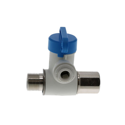 John Guest Angle Stop Adapter Valve Lead-Free - 3/8 x 3/8 x 1/4