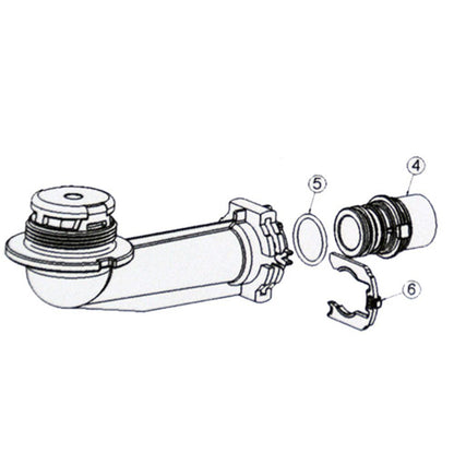 CH20521 Replacement Connector Kit for WellMate Pressure Tanks - 1-1/4" NPT