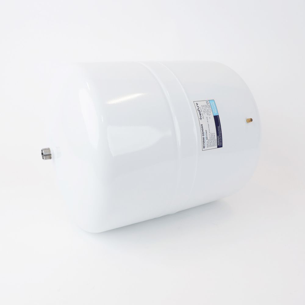 NeoPure Tank RO Storage 11 Gal, 15.1" dia x 20.1" h, 3/4" MNPT, White