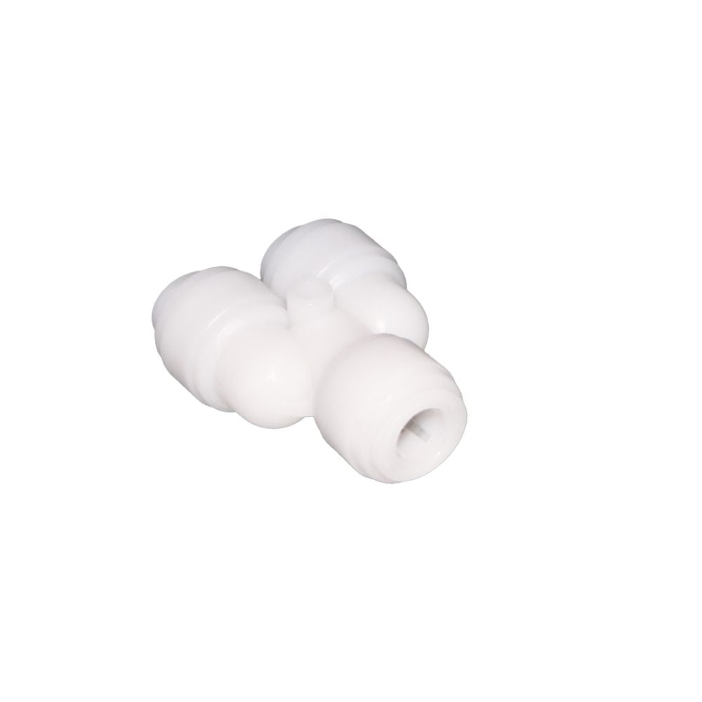 NeoFit - Acetal White Two Way Divider 3/8" in x 1/4" out - Case of 625