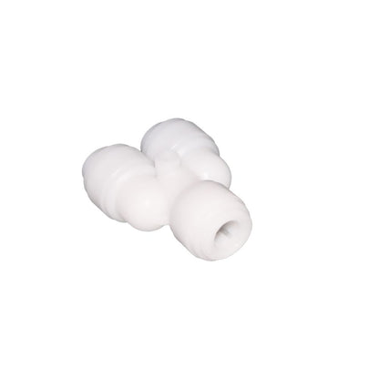 NeoFit - Acetal Natural White Two Way Divider 1/2" in & out
