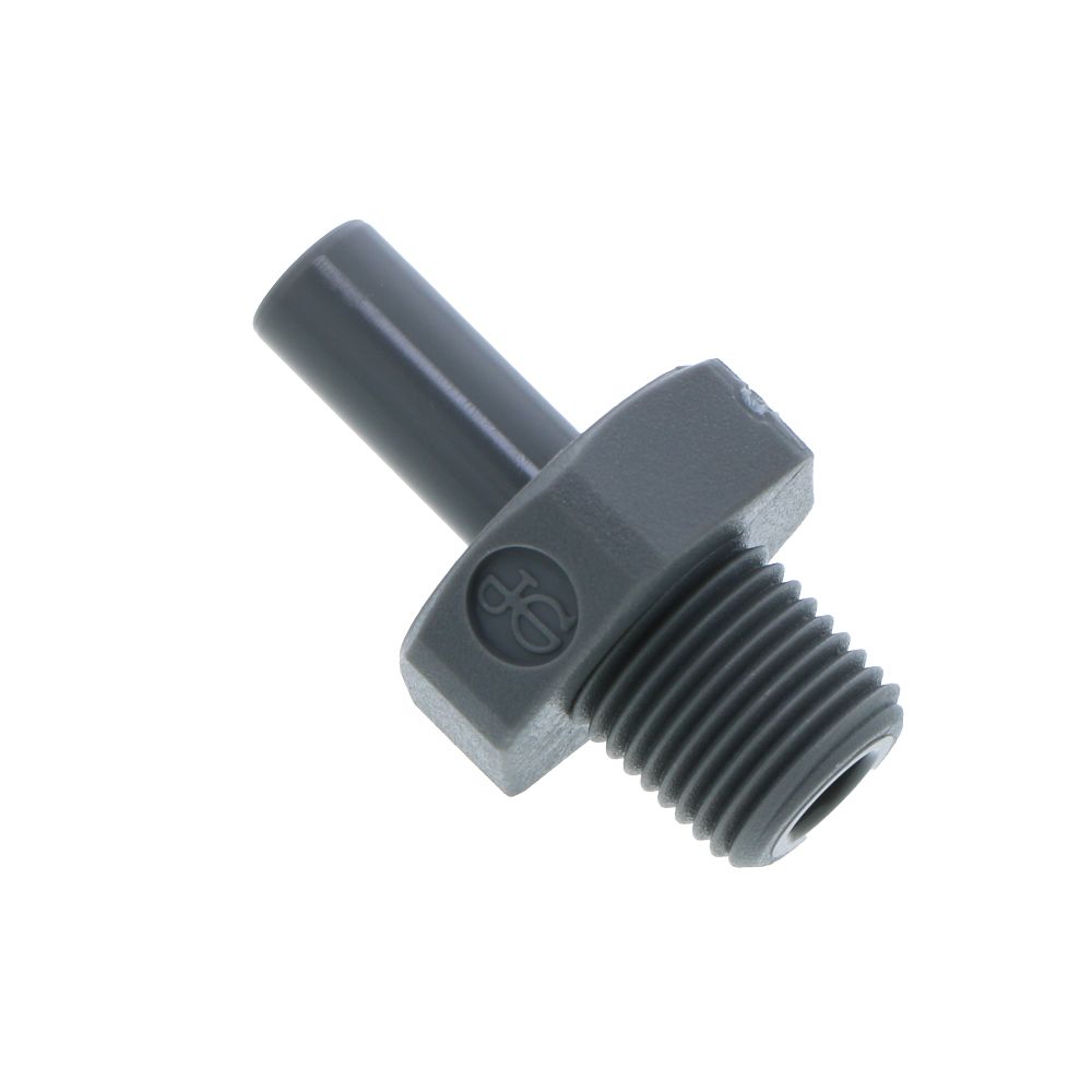 John Guest Stem Adapter NPTF - 1/4 x 1/8  NPTF
